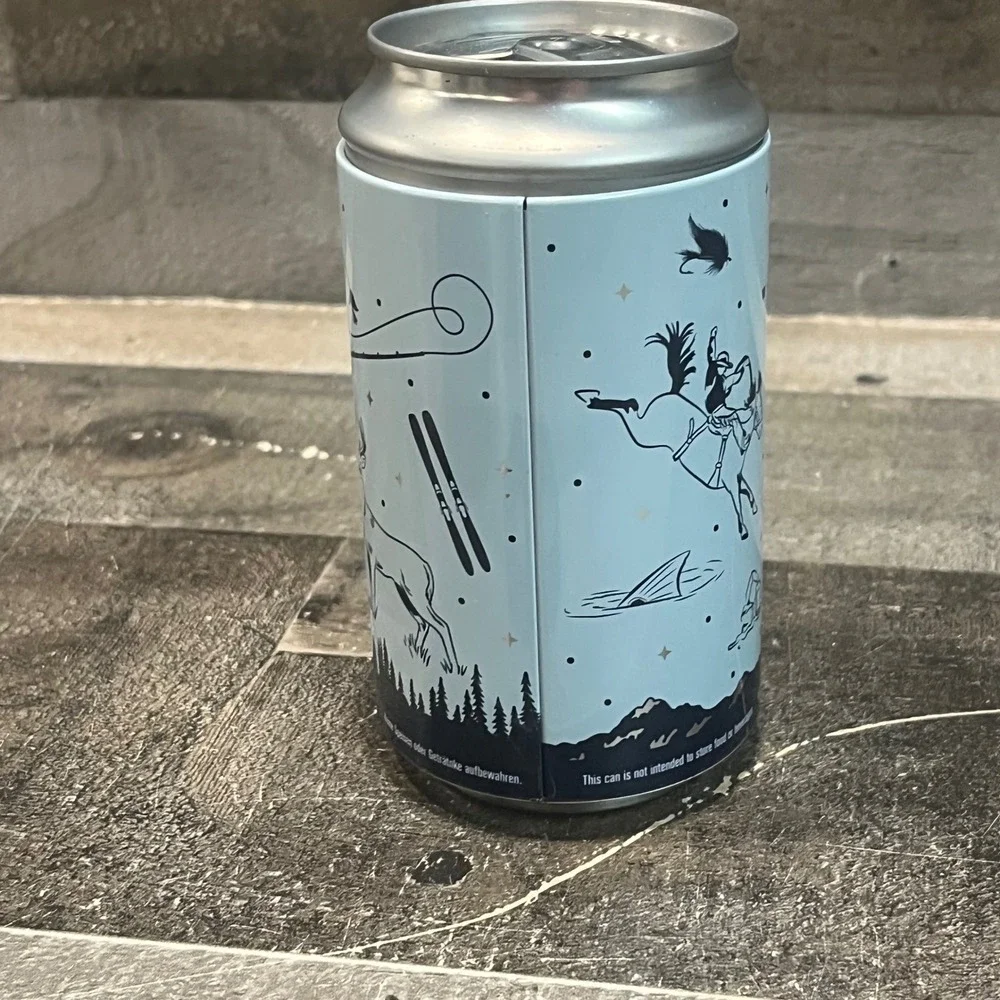 YETI Rambler 12 oz Colster Can Insulator Navy Blue Stainless Steel Drink Sleeve